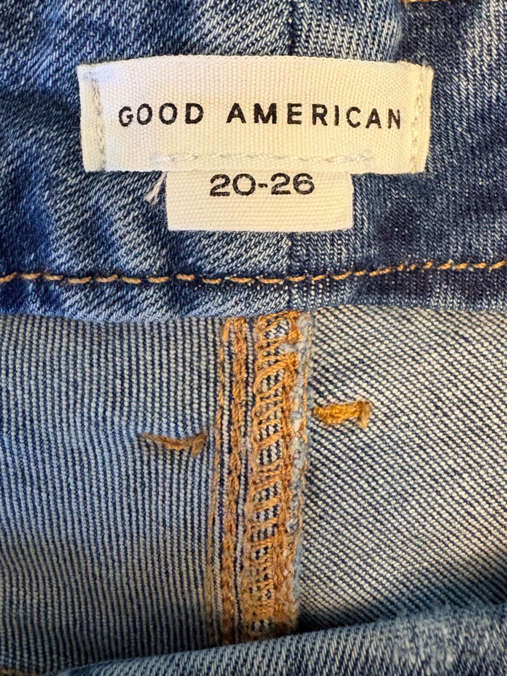 Good American Always Fits Good Legs Straight Jeans size 20-26 - Picture 5 of 8
